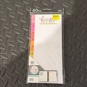 The Happy Planner Notepad with Rainbow Tabs